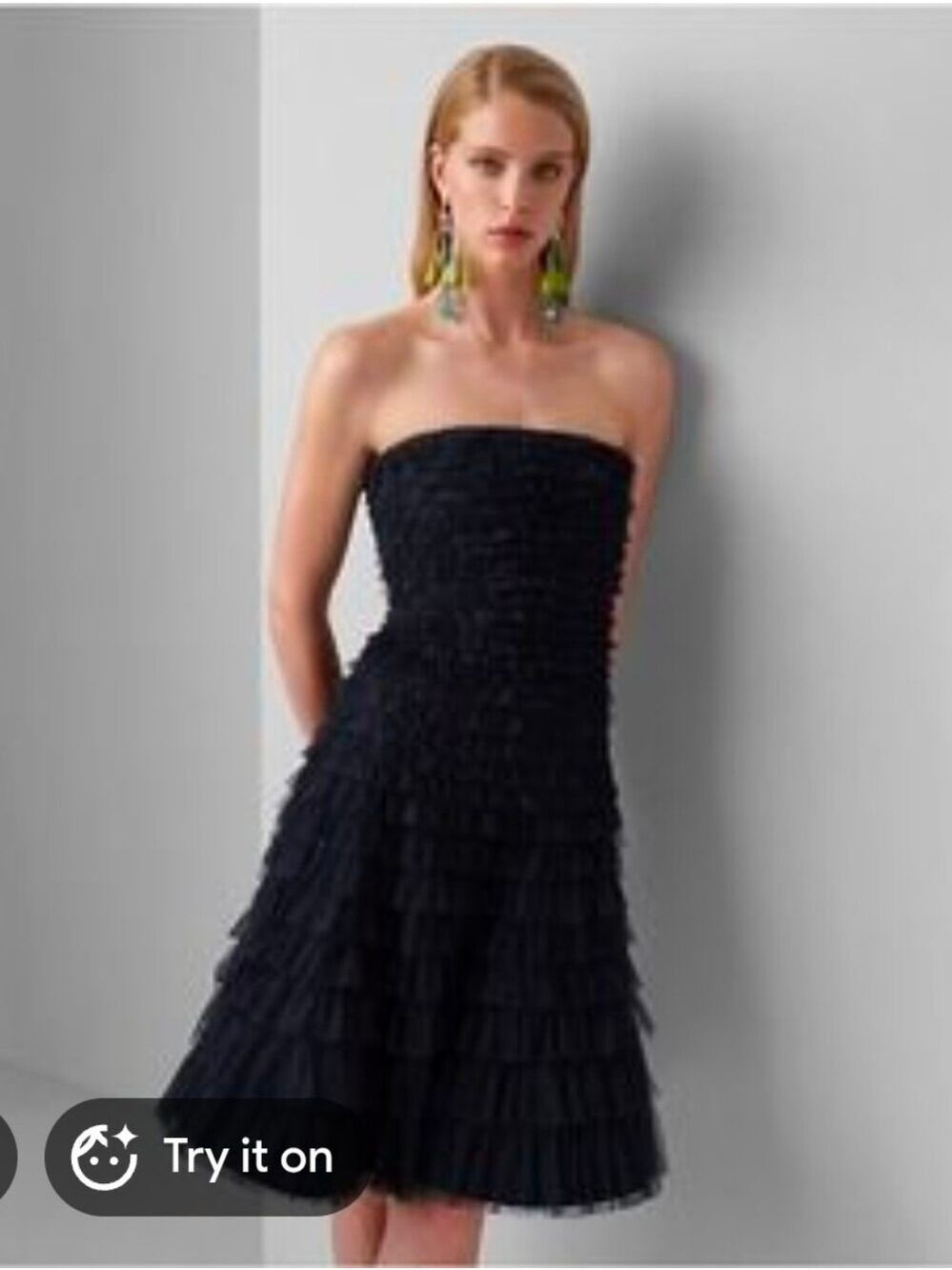 Ralph Lauren Purple Label Jordynn Sequined Tulle Dress
